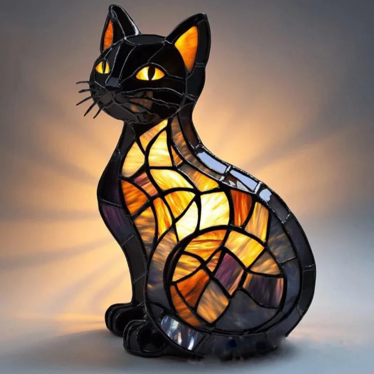 Whiskaglow – Katzenlampe mit Mitternachtslicht
