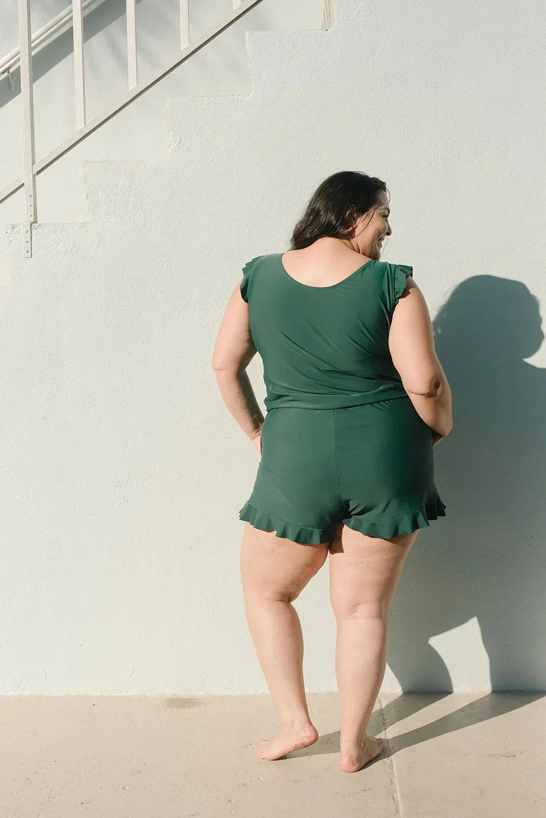 Anouk™ – Badeanzug mit Rüschen und Bruststütze