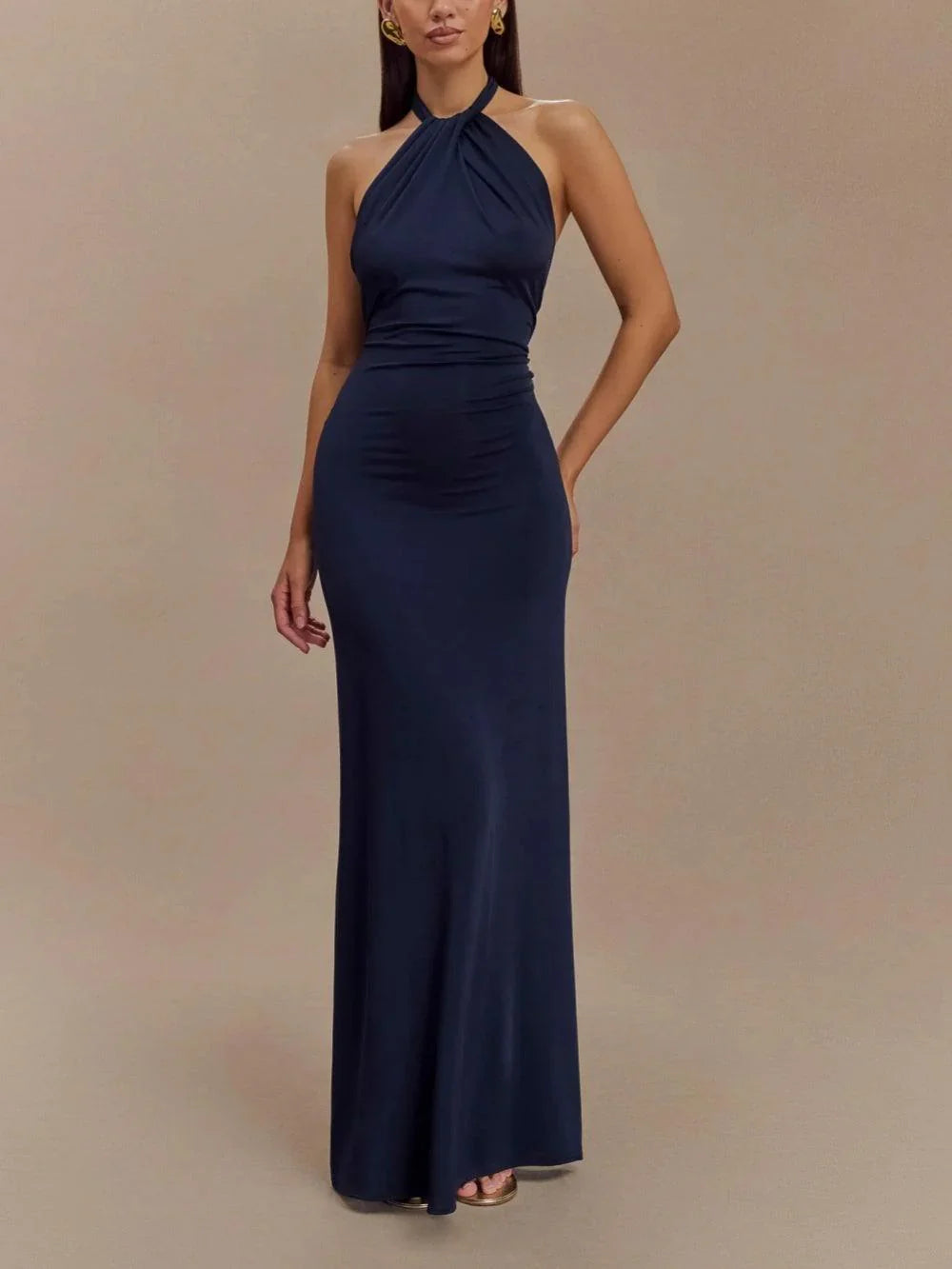 Celestina™ – Neckholder-Maxikleid