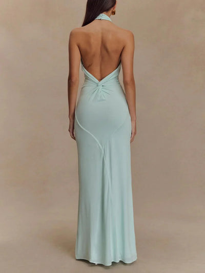 Celestina™ – Neckholder-Maxikleid