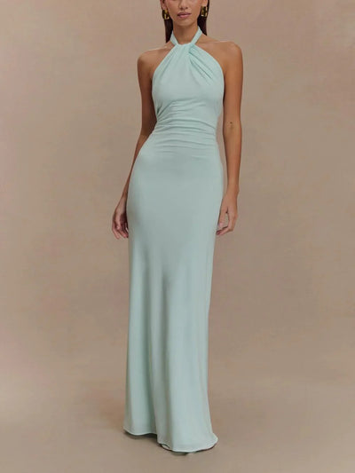 Celestina™ – Neckholder-Maxikleid