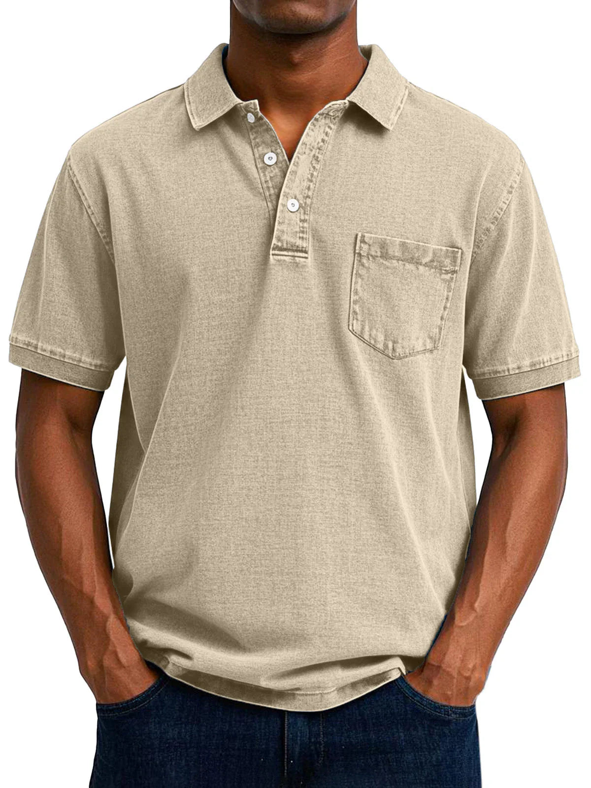 Maxime™ - Lässiges Vintage-Poloshirt