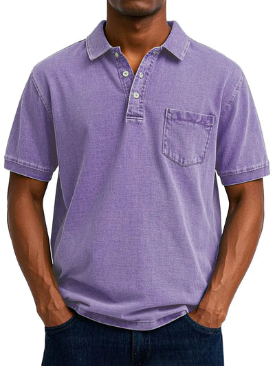 Maxime™ - Lässiges Vintage-Poloshirt